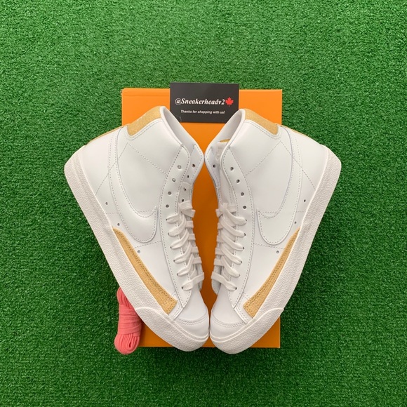 🧋*NEW* Nike Blazer Mid 77 “White Gum Light Brown” - Picture 2 of 10